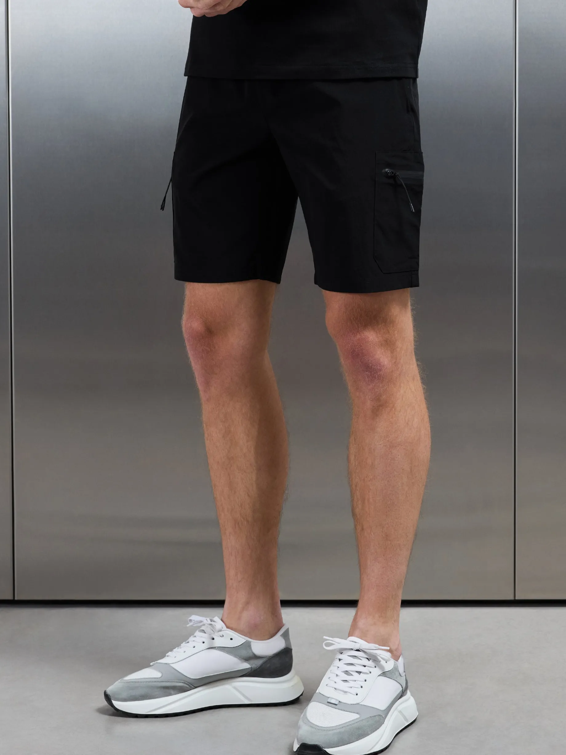 Active Cargo Short - Black