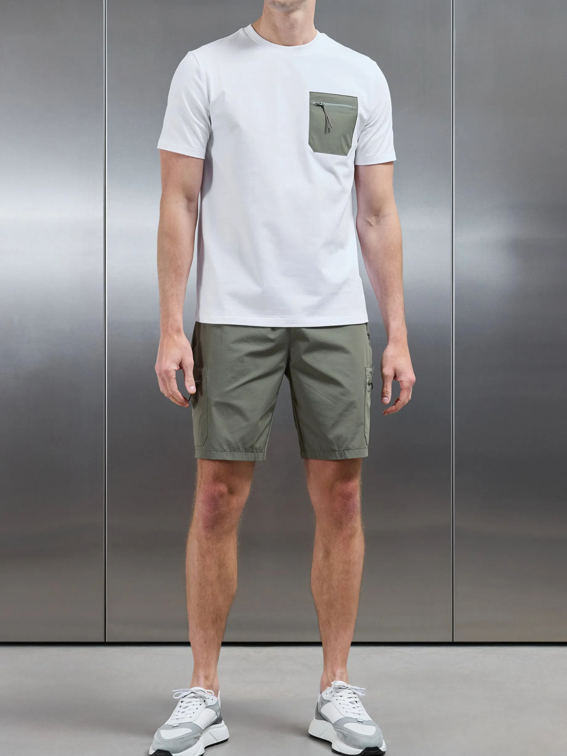Active Cargo Short - Olive