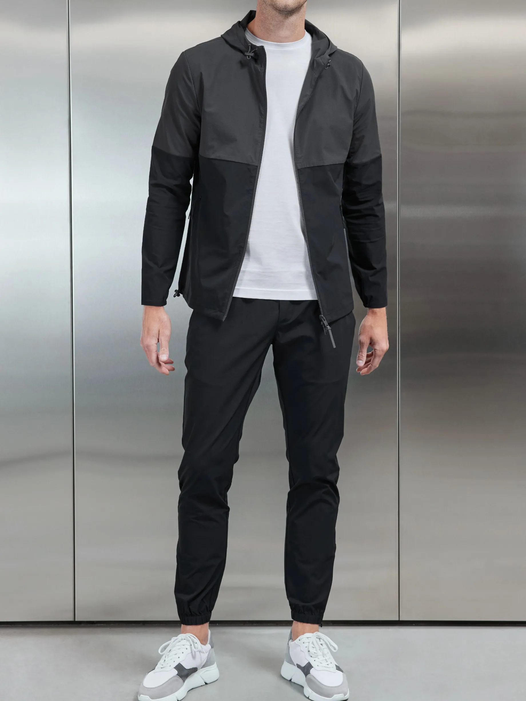 Active Technical Cuffed Trackpant - Black