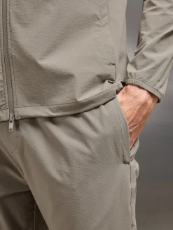Active Technical Cuffed Trackpant - Taupe
