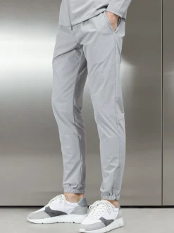 Active Technical Cuffed Trackpant - Mid Grey
