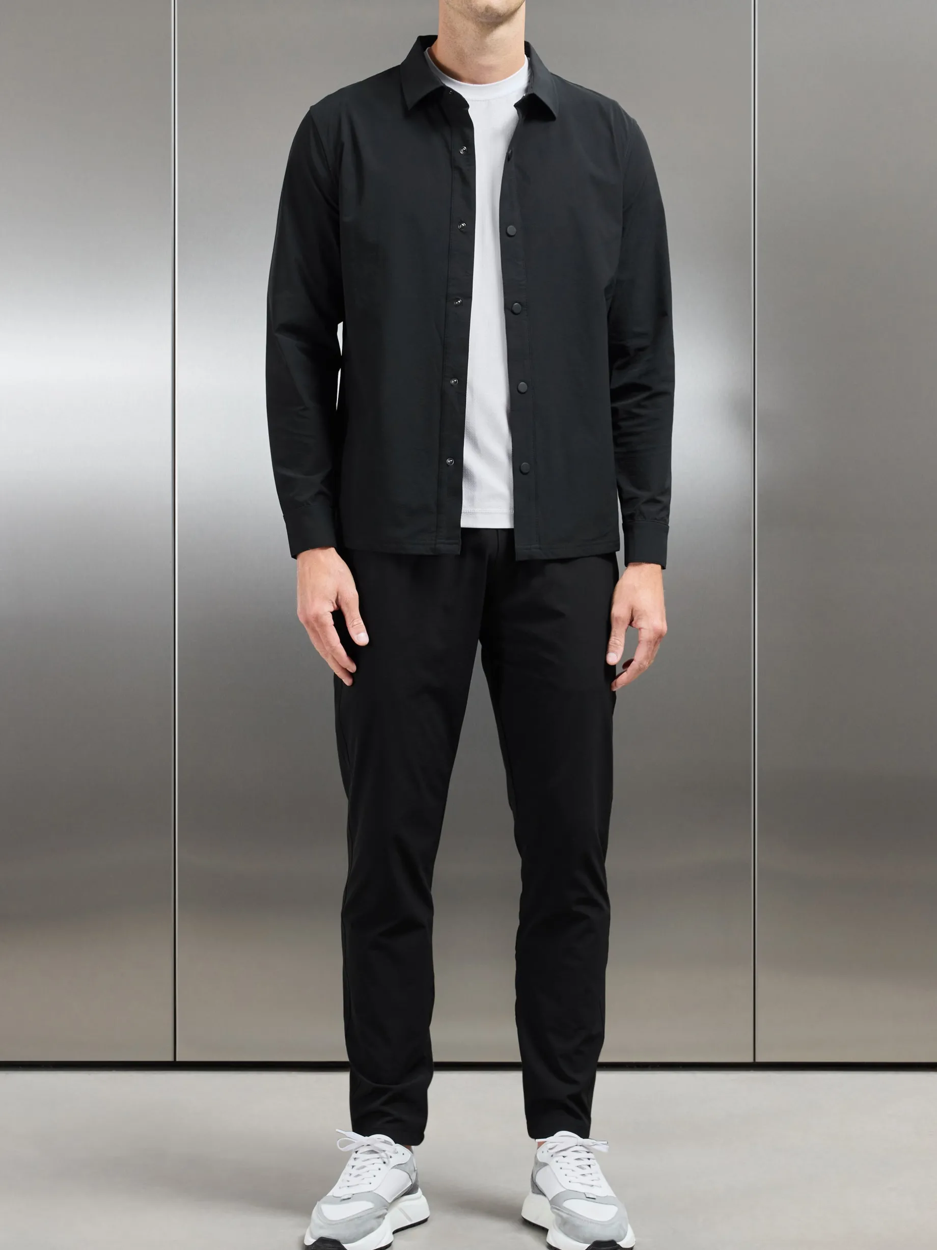 Active Technical Overshirt - Black