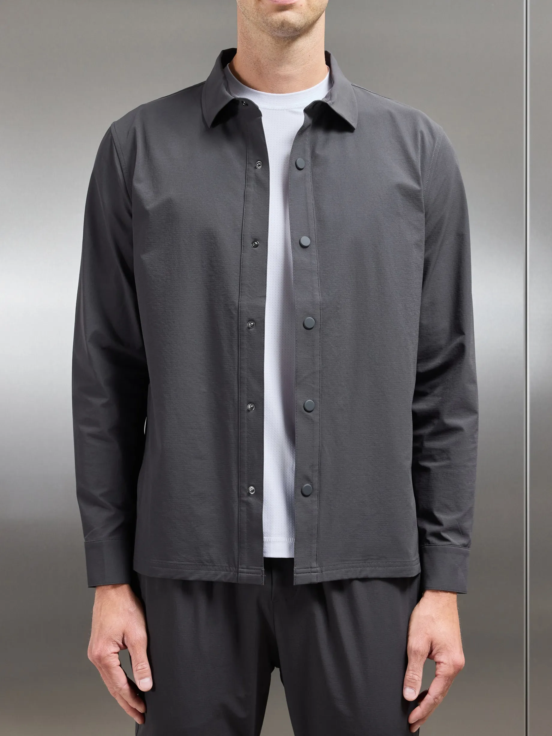 Active Technical Overshirt - Grey