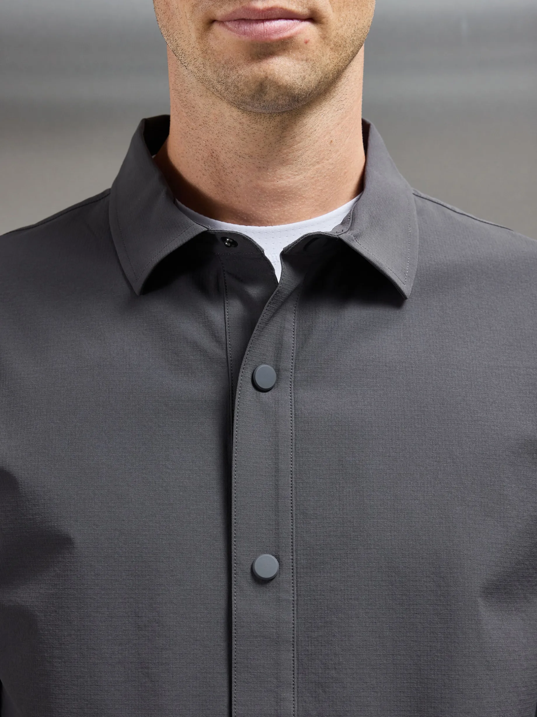 Active Technical Overshirt - Grey