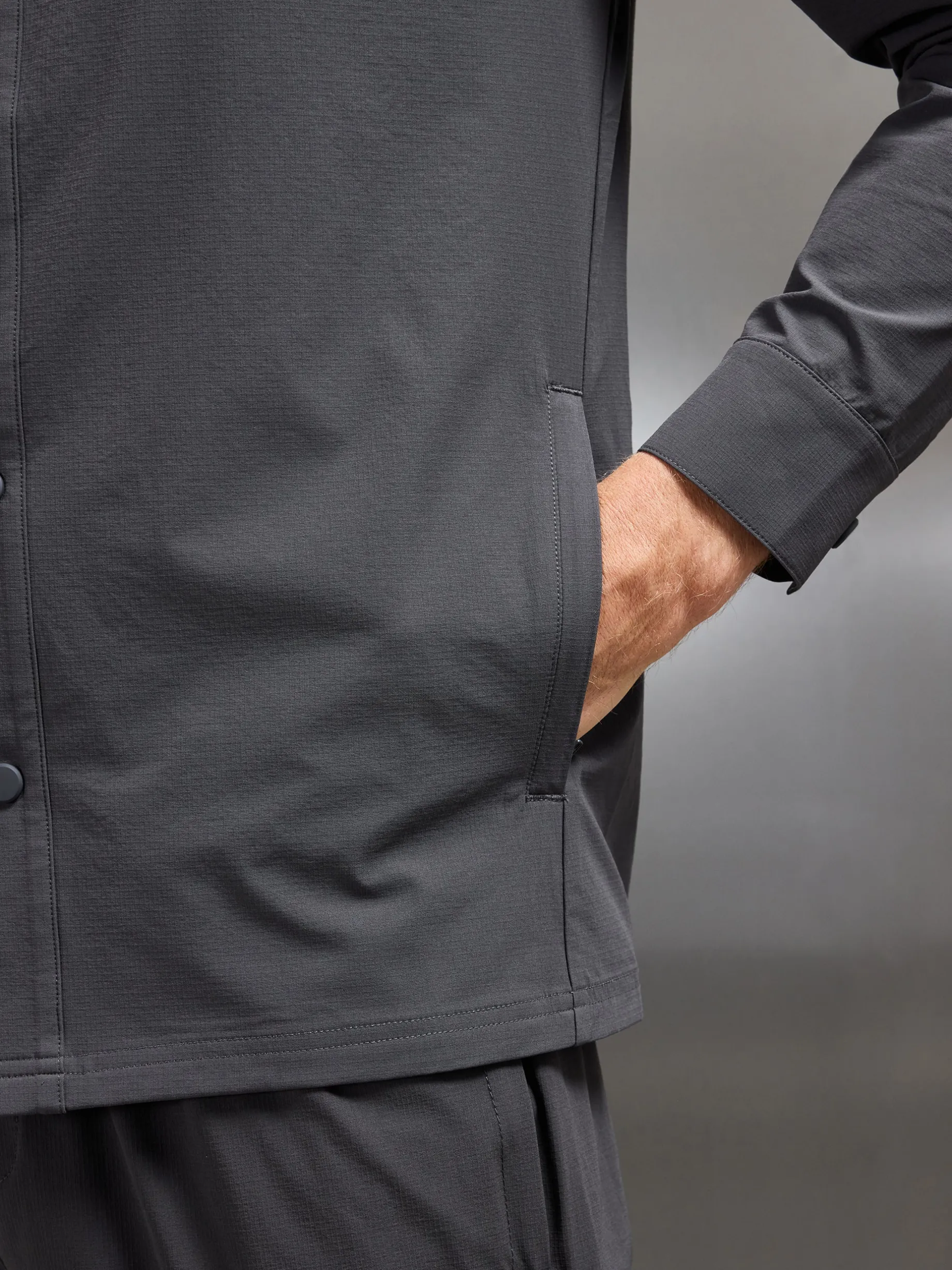 Active Technical Overshirt - Grey
