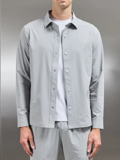 Active Technical Overshirt - Mid Grey
