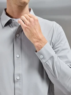 Active Technical Overshirt - Mid Grey