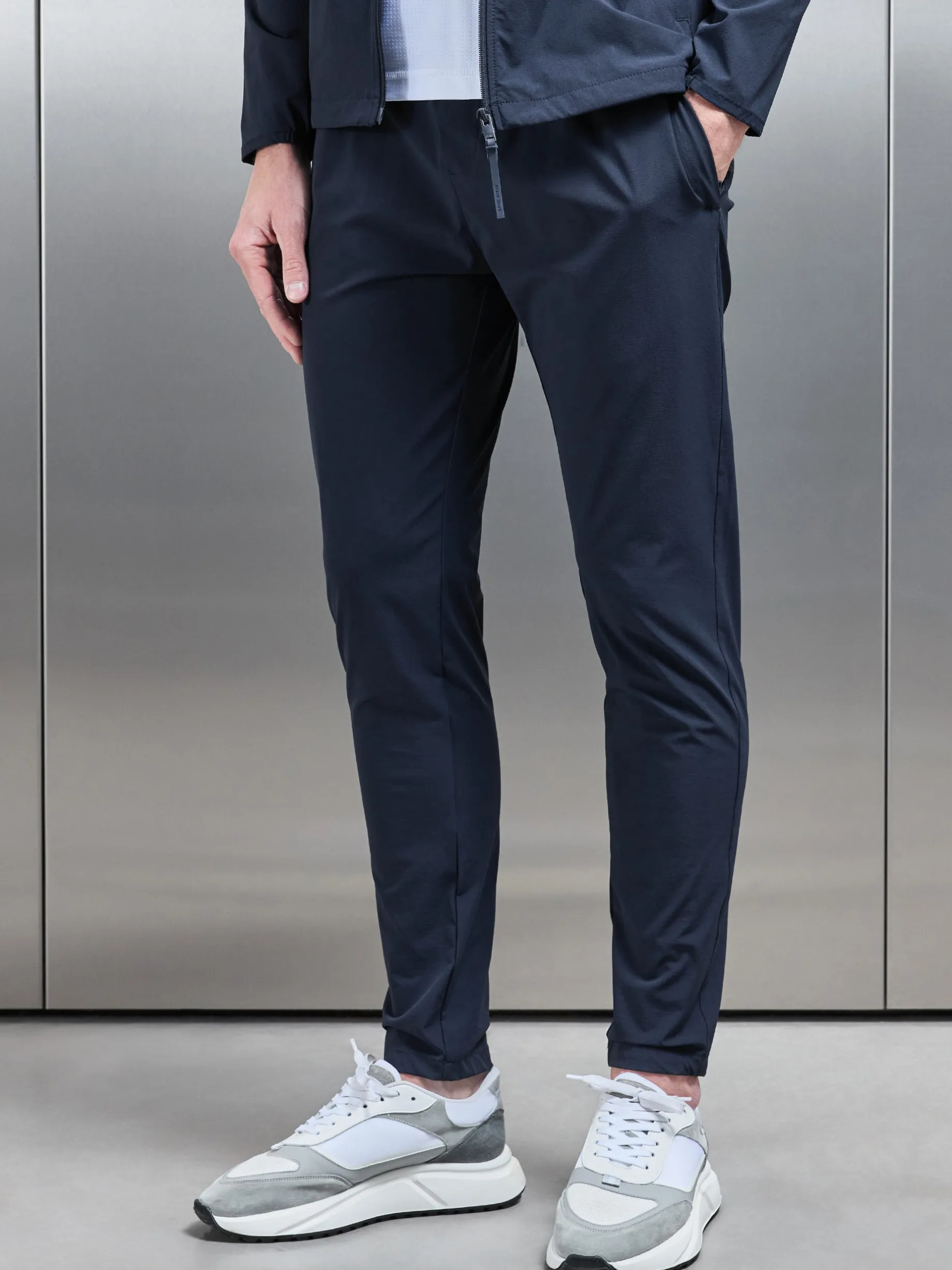 Active Technical Tapered Trackpant - Navy