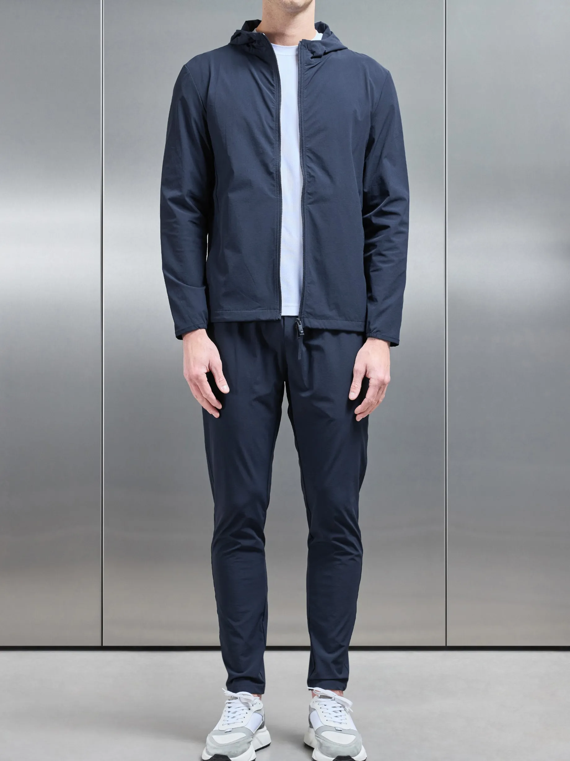 Active Technical Tapered Trackpant - Navy