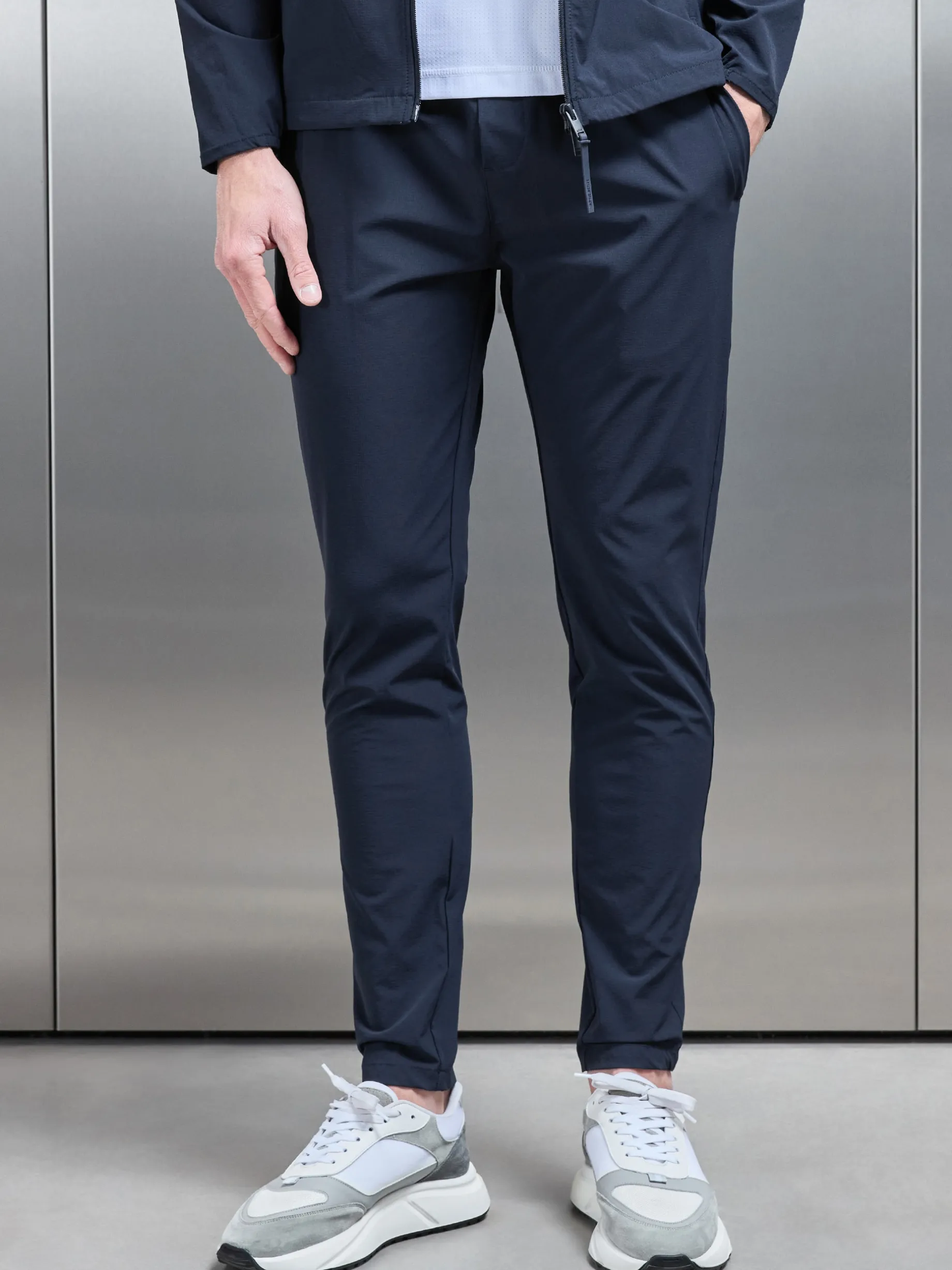 Active Technical Tapered Trackpant - Navy