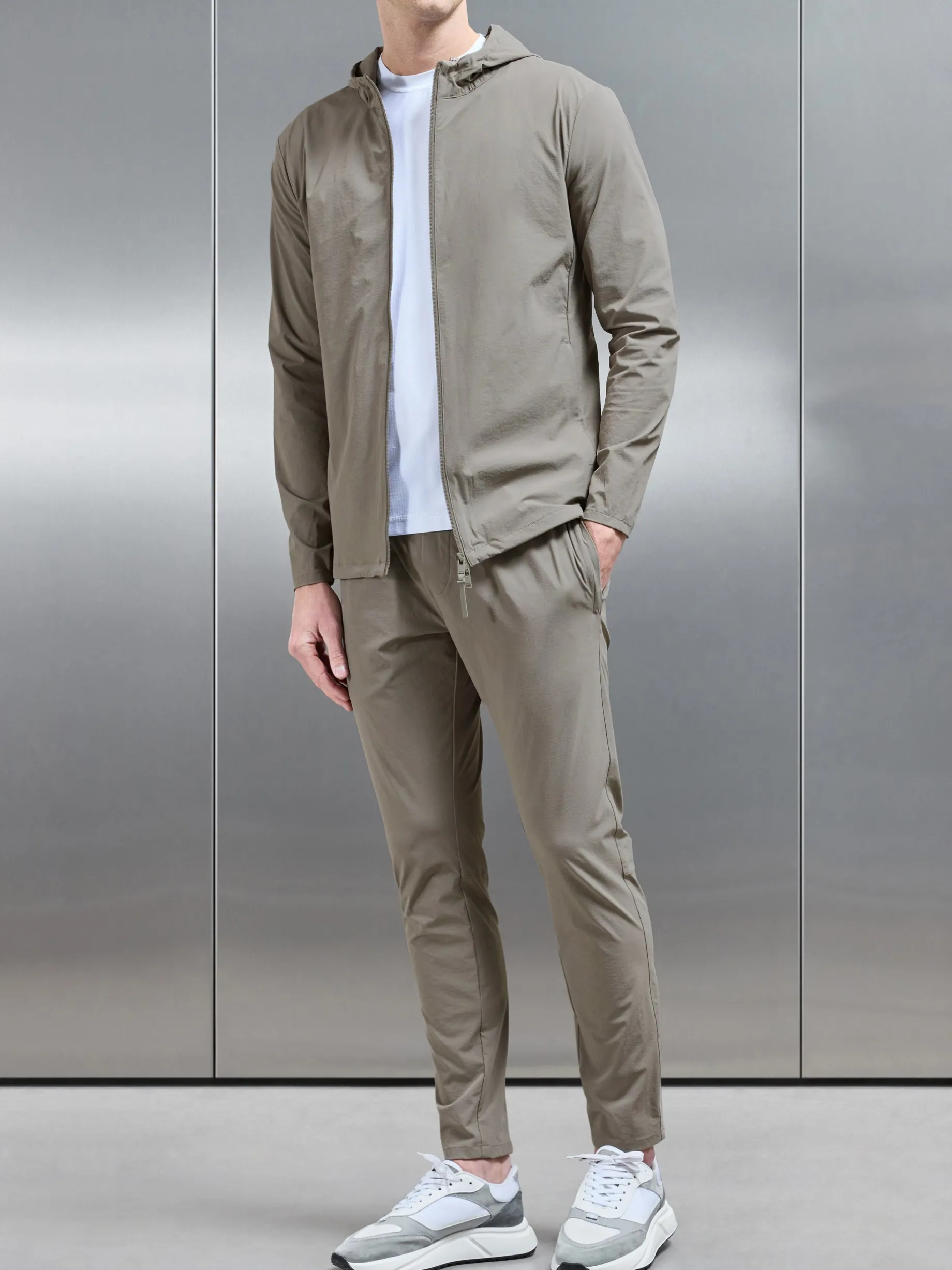 Active Technical Tapered Trackpant - Olive