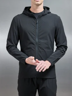 Active Technical Windbreaker - Black