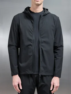 Active Technical Windbreaker - Black