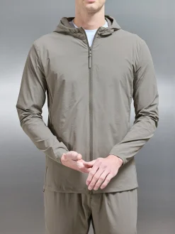 Active Technical Windbreaker - Olive