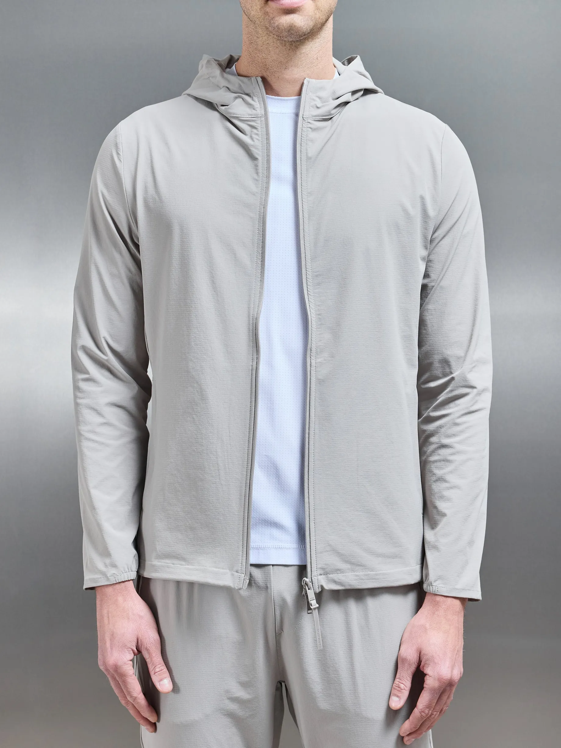 Active Technical Windbreaker - Stone