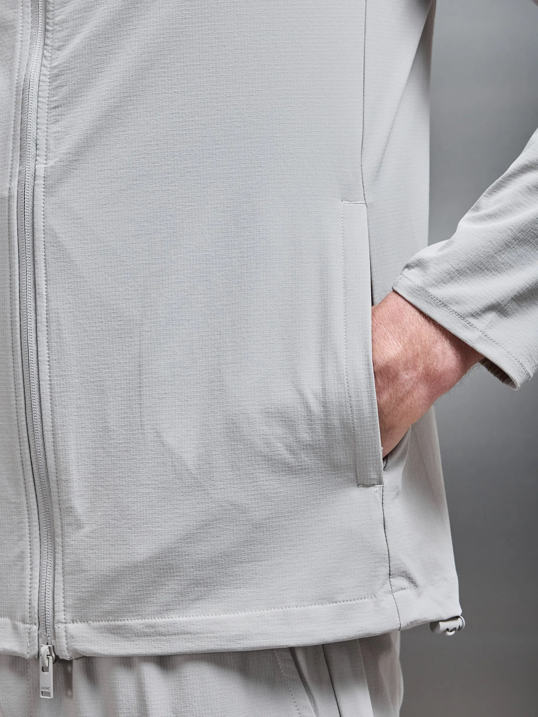 Active Technical Windbreaker - Stone