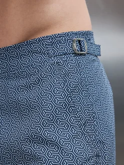 Amalfi Tailored Swim Short - Navy