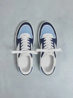Arena Trainer - White Light Blue Navy
