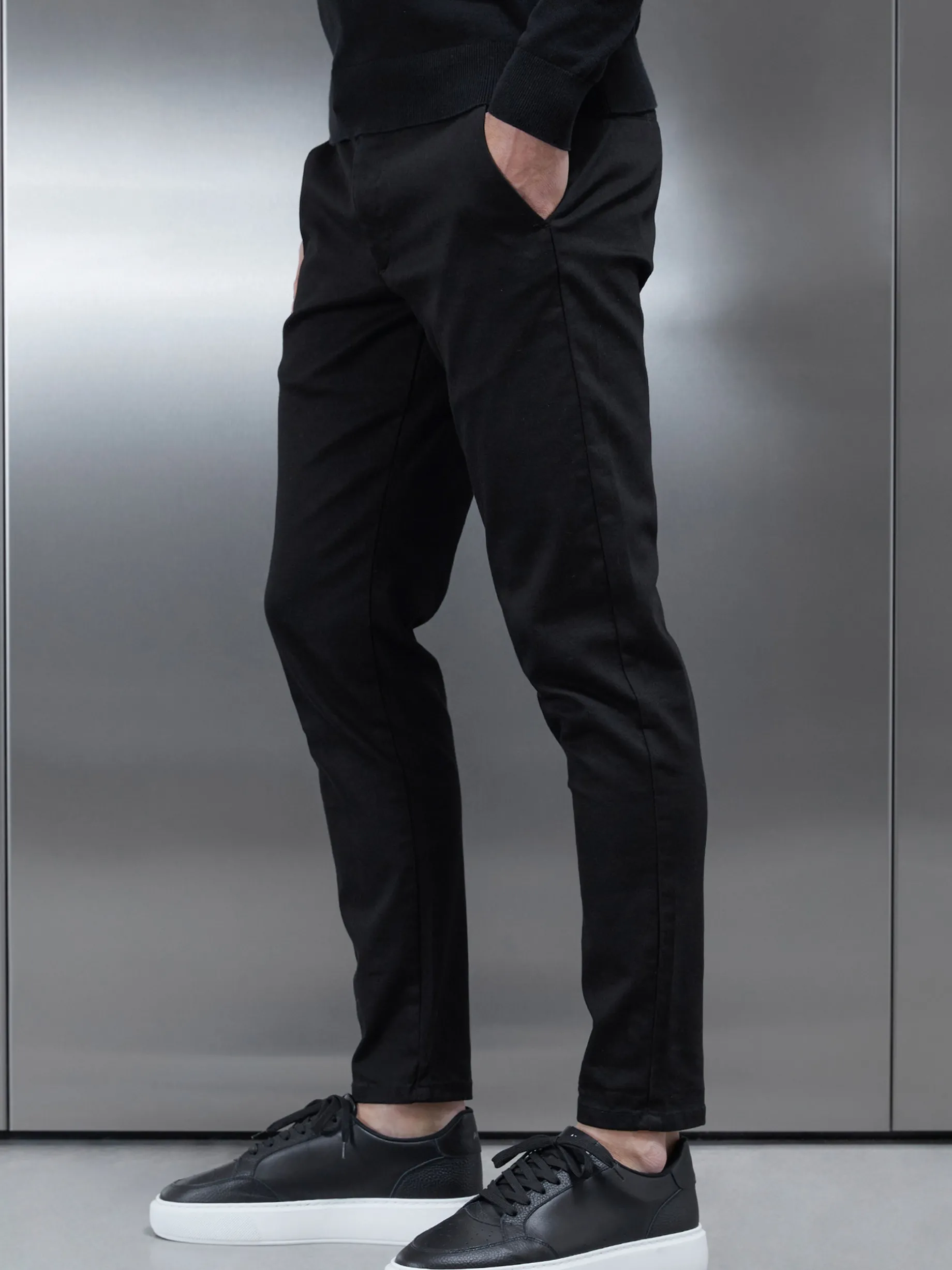 Chino Trouser - Black