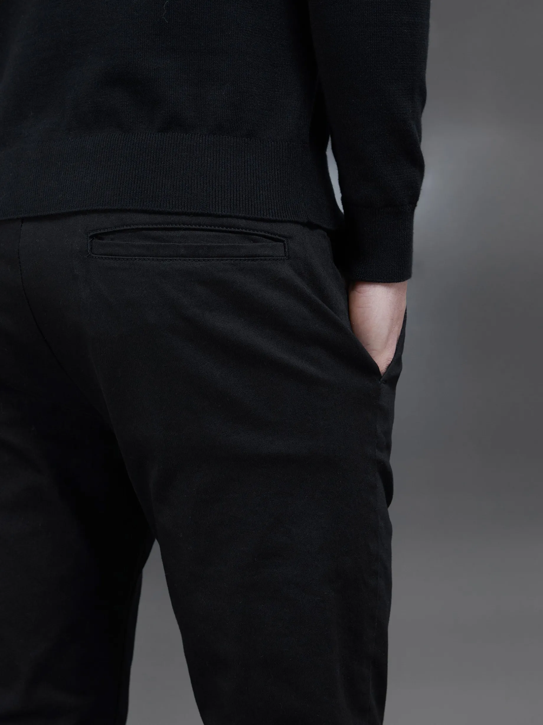 Chino Trouser - Black
