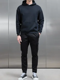 Cotton Cargo Pant - Black