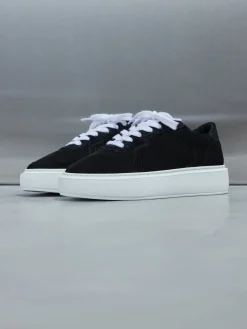 Court Trainer - Suede Black