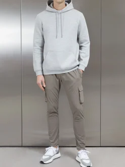 Essential Hoodie - Marl Grey