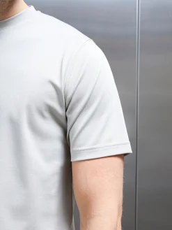 Essential Interlock T-Shirt - Stone