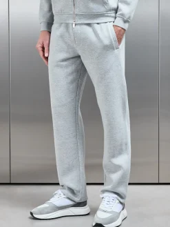 Essential Straight Leg Jogger - Marl Grey