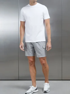 Flat Pocket Technical Cargo Short - Mid Grey