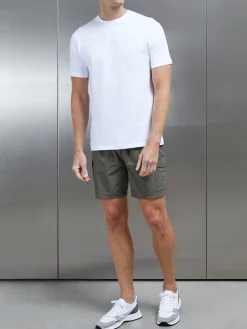 Flat Pocket Technical Cargo Short - Olive