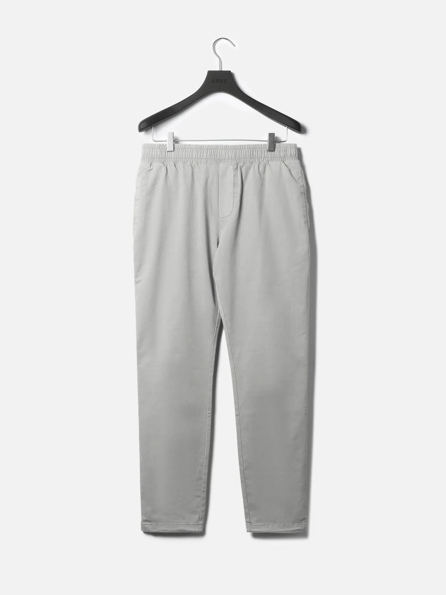 Garment Dye Cotton Trouser - Stone