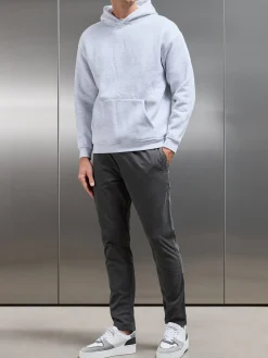 Garment Dye Cotton Trouser - Grey