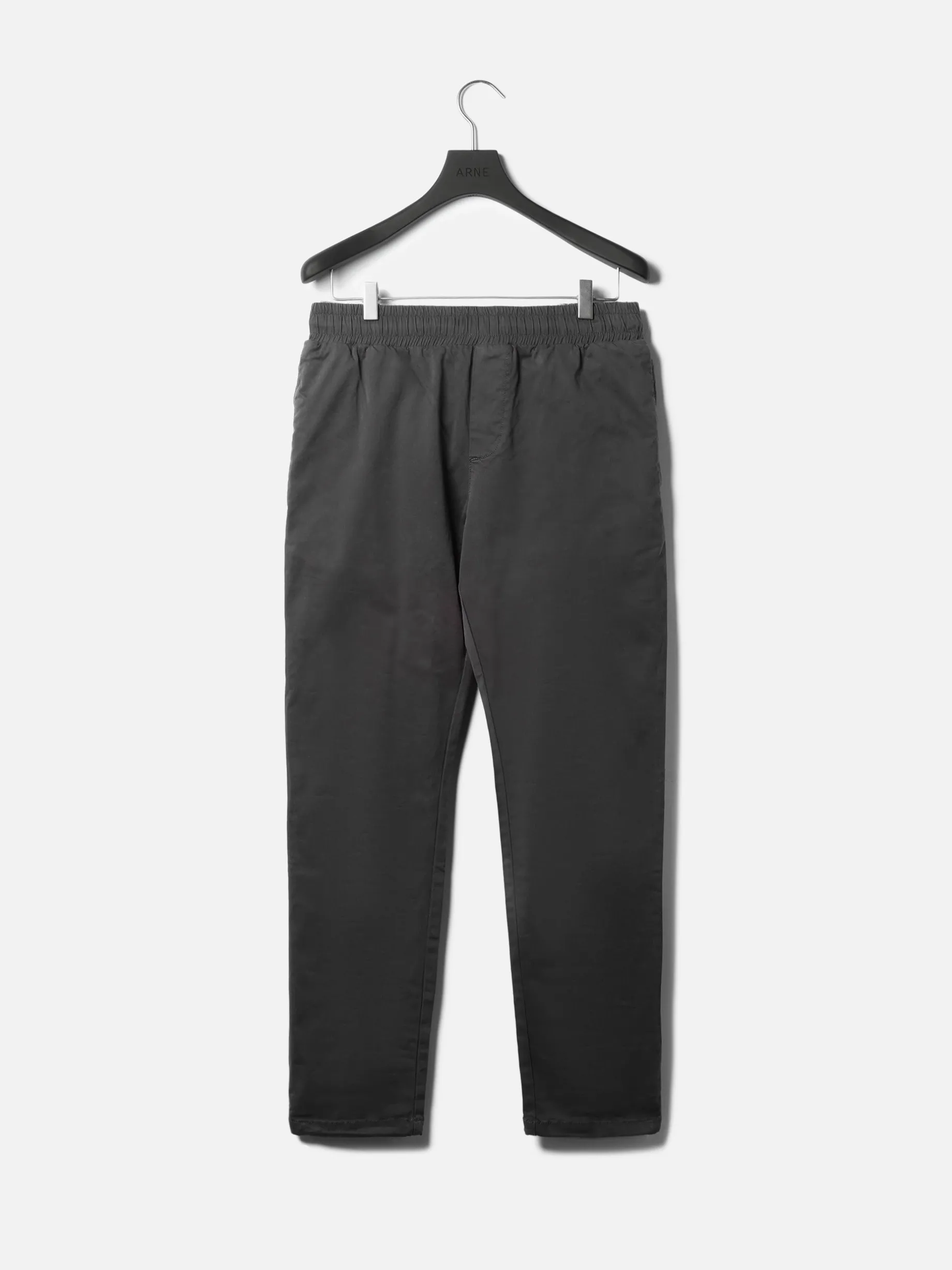 Garment Dye Cotton Trouser - Grey