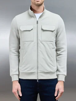 Hybrid Cargo Jacket - Stone