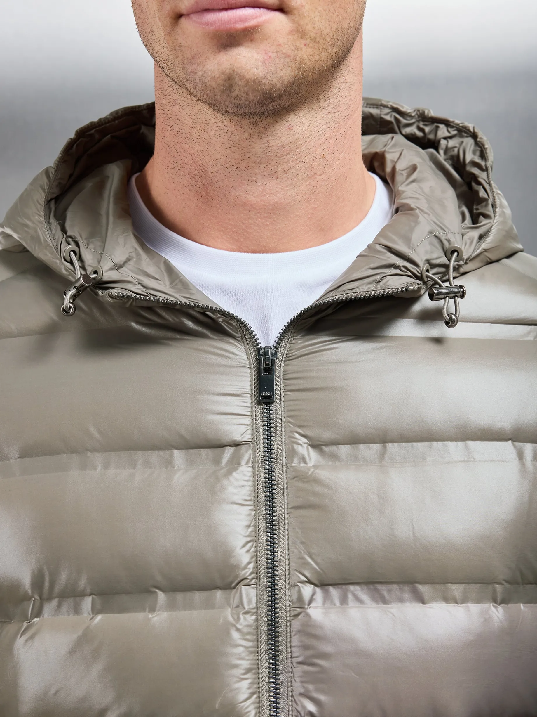 Hybrid Puffer Jacket - Olive