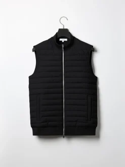 Hybrid Quilted Gilet - Black
