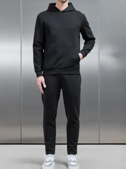 Interlock Jersey Essential Jogger - Black