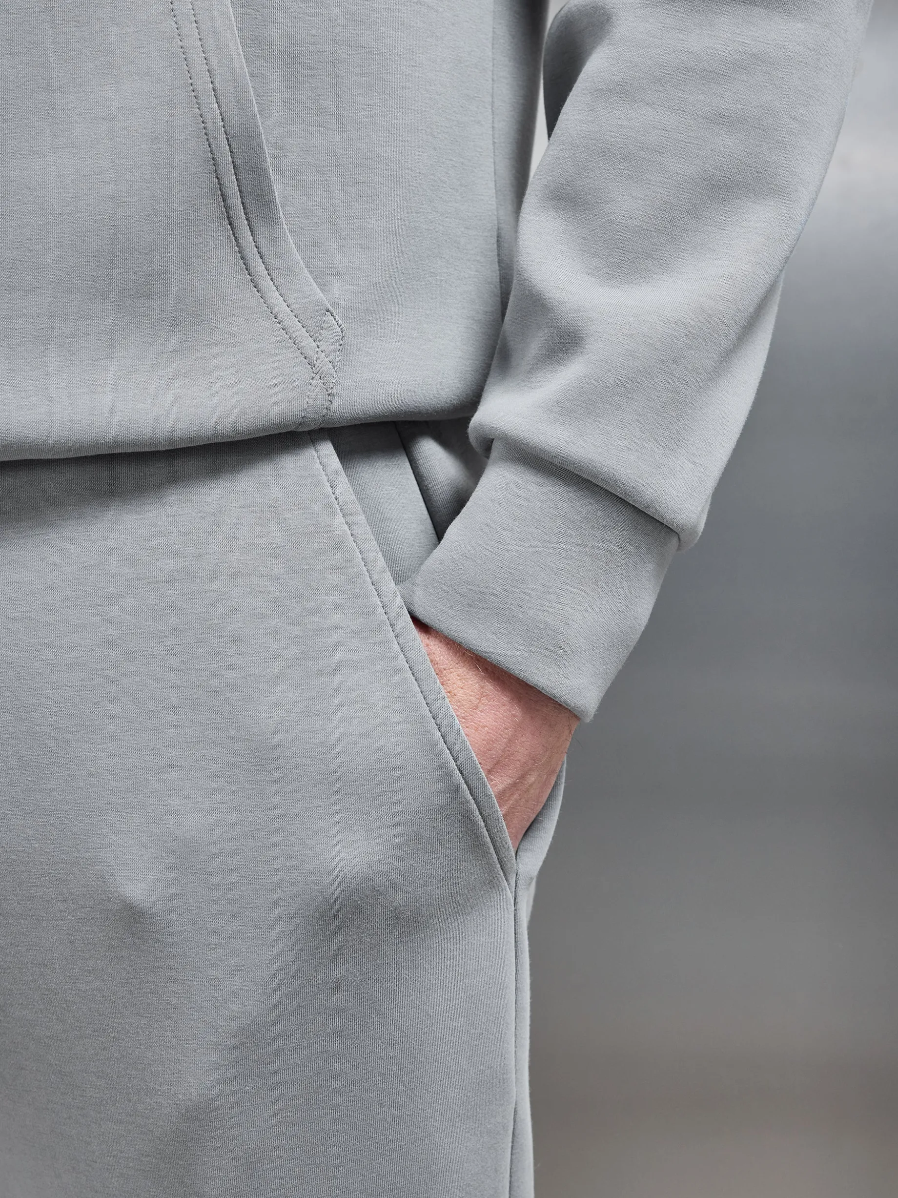 Interlock Jersey Essential Jogger - Grey