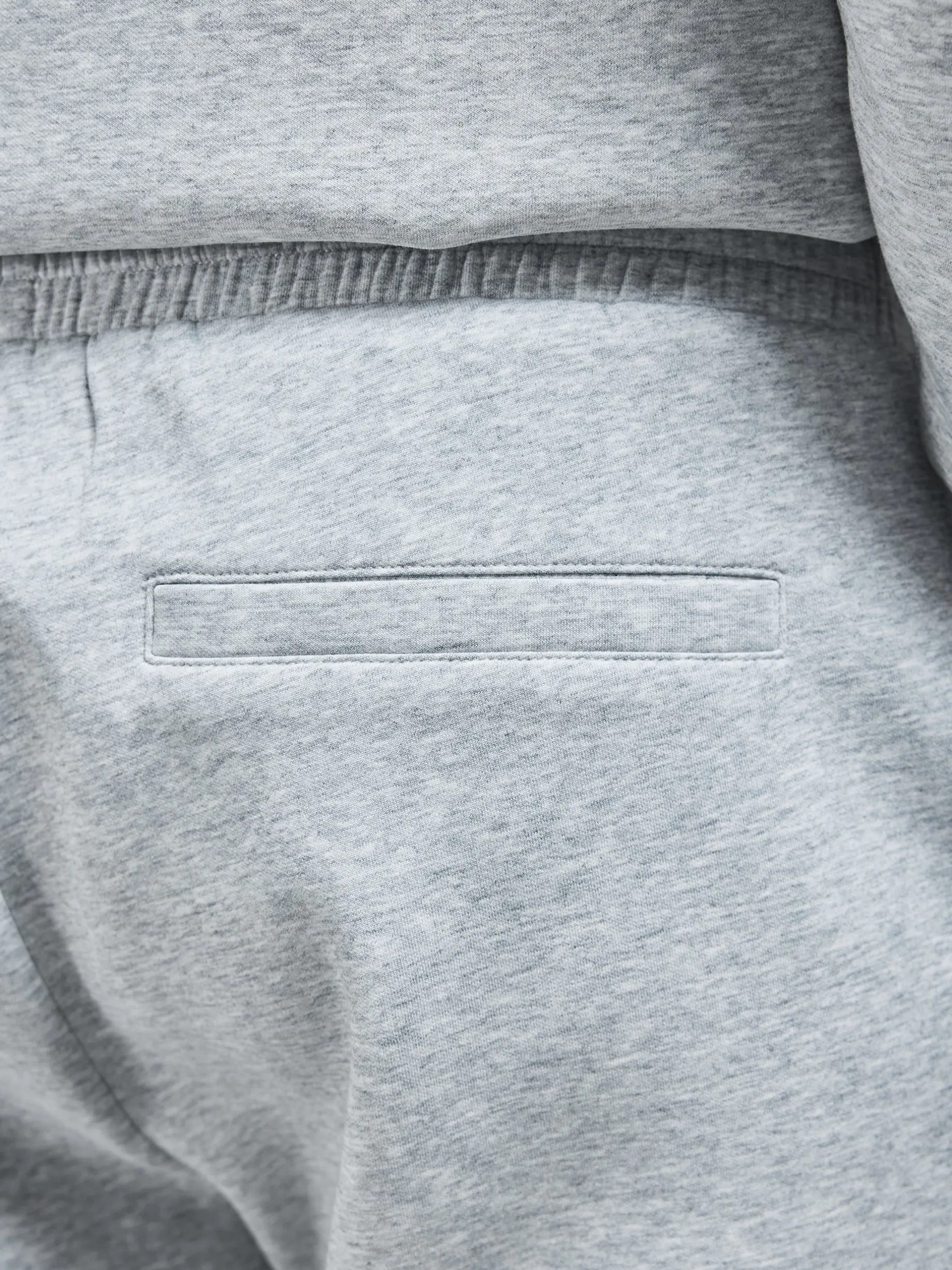 Interlock Jersey Essential Jogger - Marl Grey