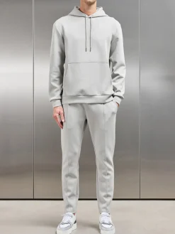 Interlock Jersey Hoodie - Stone