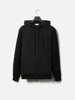 Interlock Jersey Hybrid Windbreaker - Black