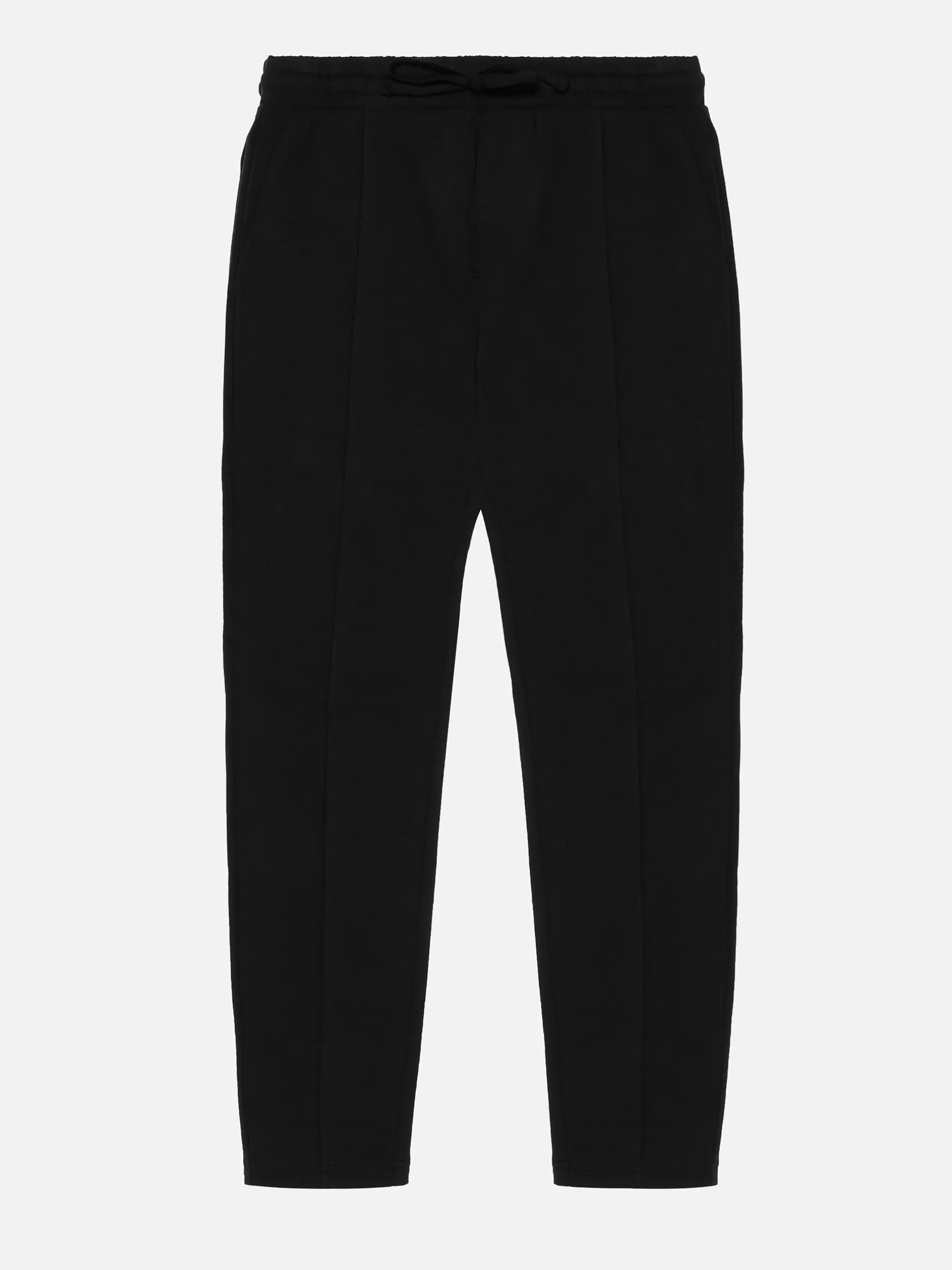 Interlock Jersey Jogger - Black