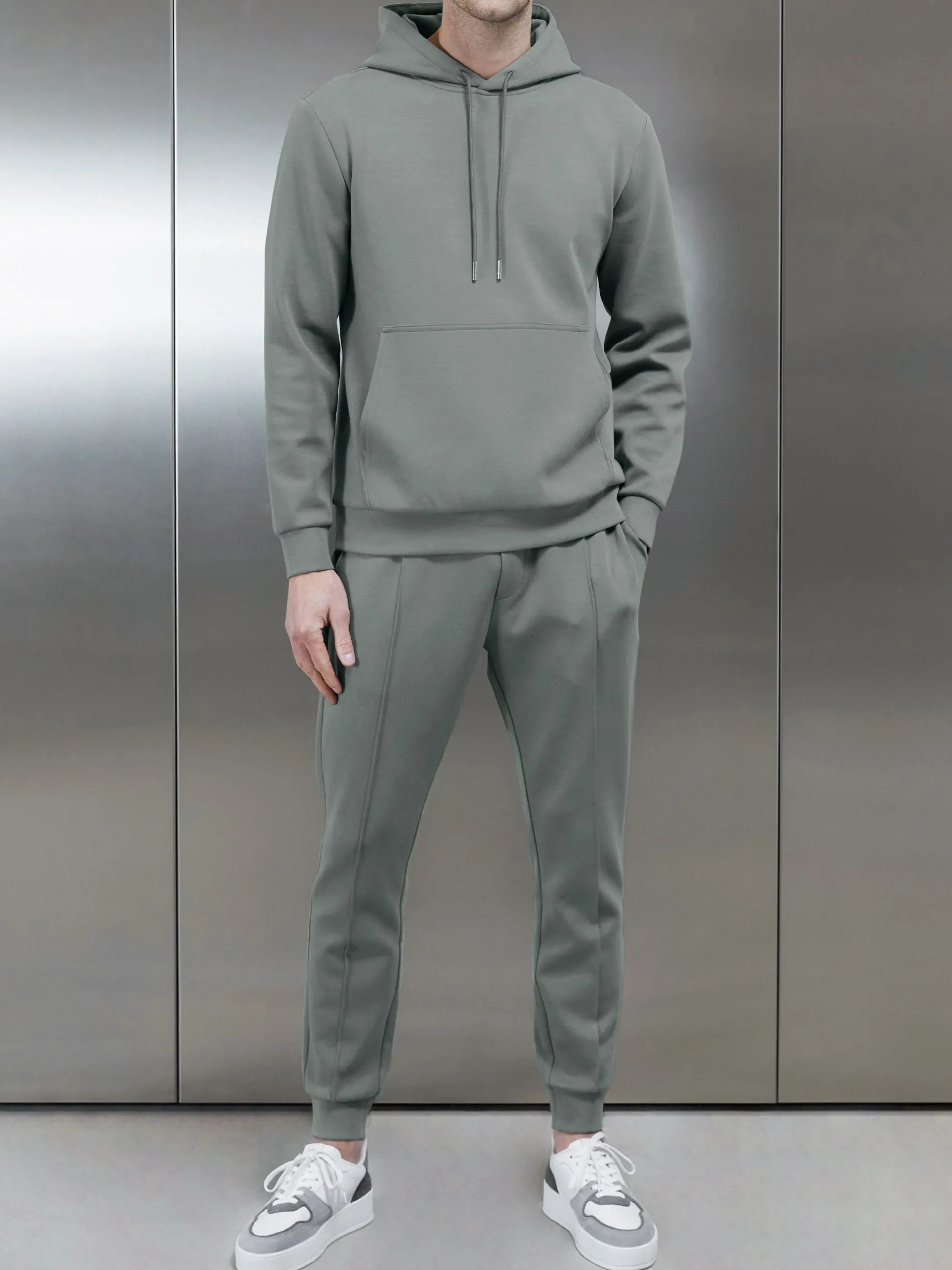 Interlock Jersey Jogger - Sage