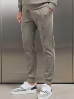 Interlock Jersey Jogger - Taupe