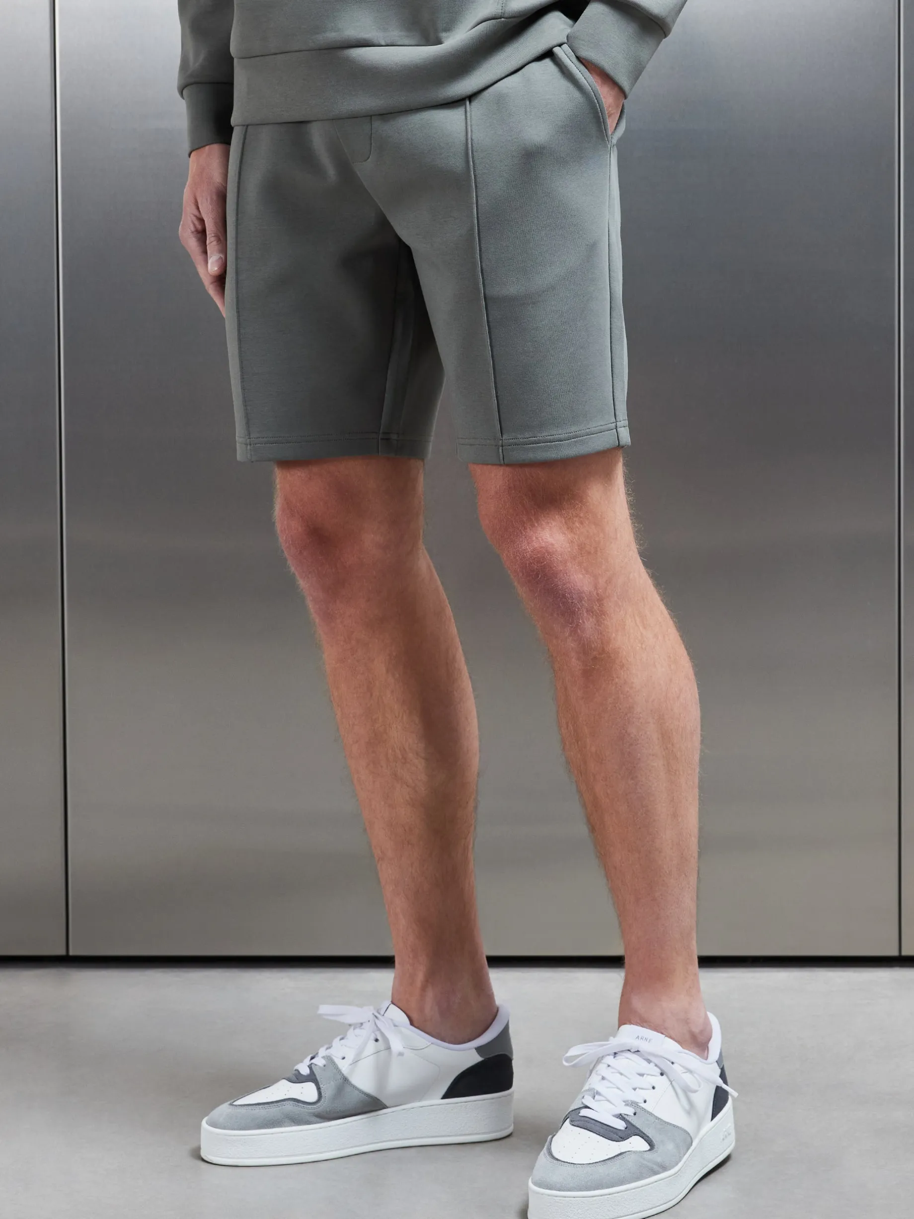Interlock Jersey Short - Sage