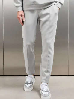 Interlock Jersey Tapered Jogger - Stone