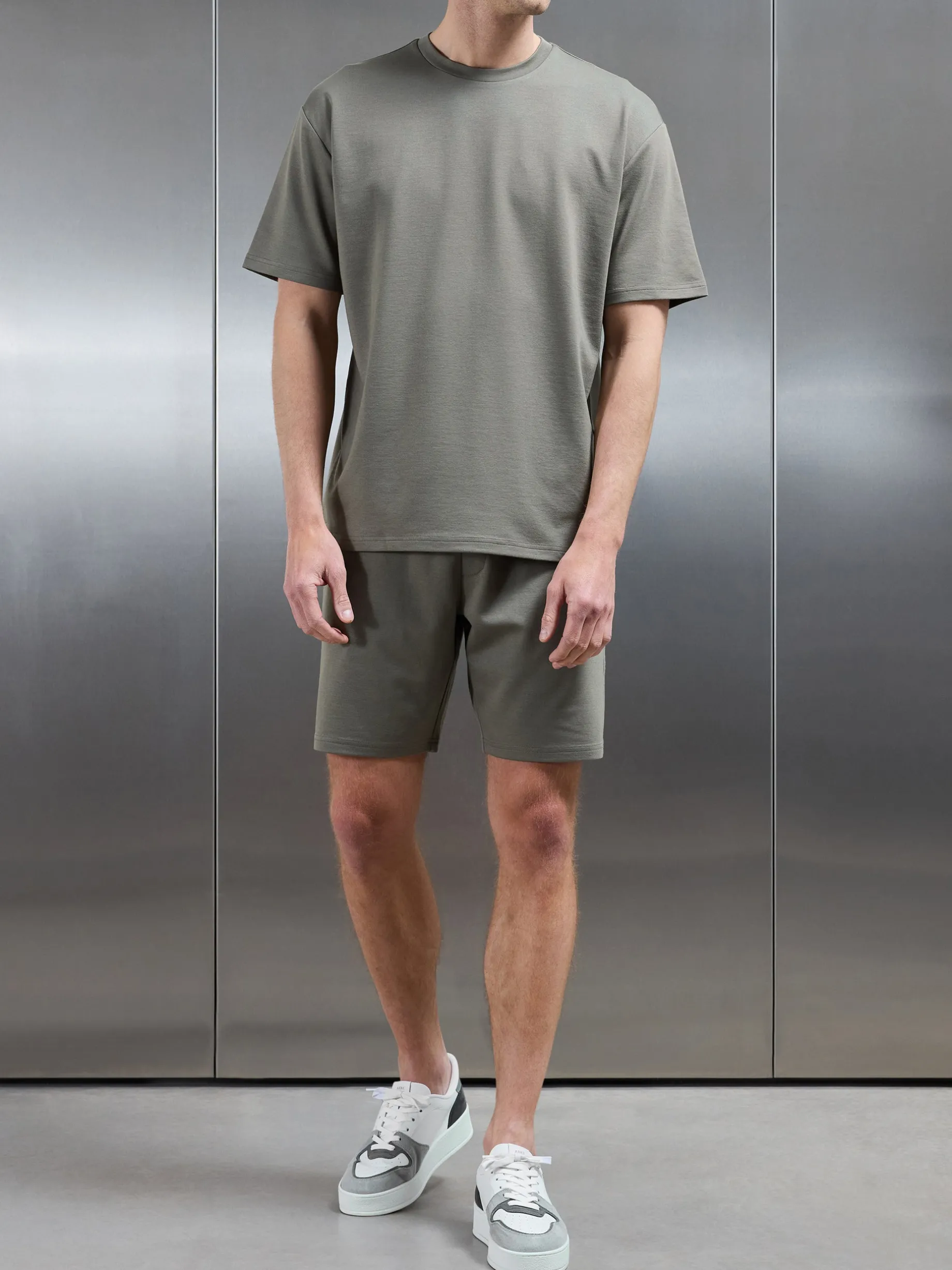Interlock Relaxed Fit T-Shirt - Sage