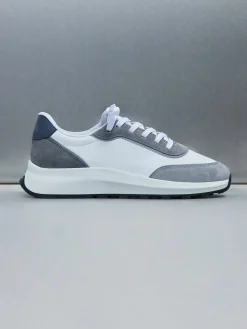 Low Runner - White Grey