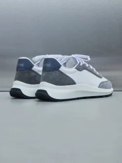 Low Runner - White Grey